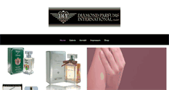 Desktop Screenshot of diamondparfums.com