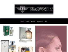 Tablet Screenshot of diamondparfums.com